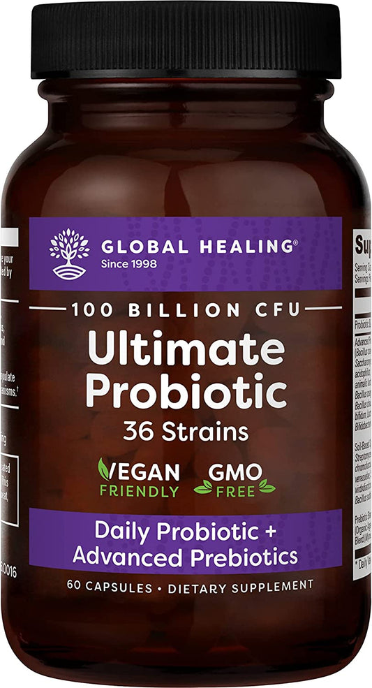 Ultimate Probiotic from Global Healing (3 probiotic categories in 1)
