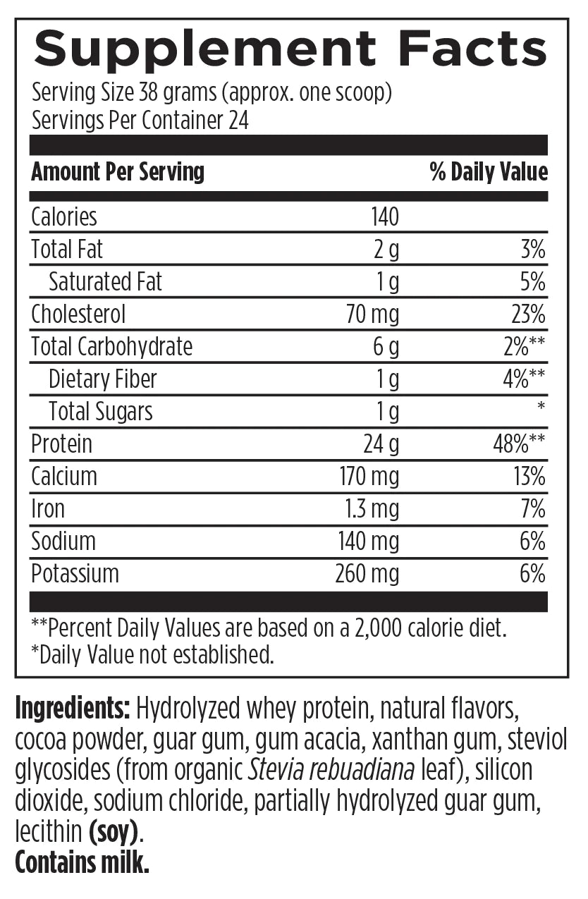 Hydrolyzed Iso-Whey Protein