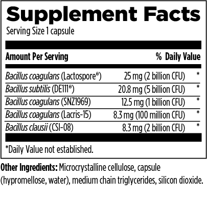 ProbioSpore 60 caps (Soil/Spore-based probiotic)